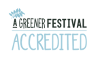 logo for A Greener Festival Accredited