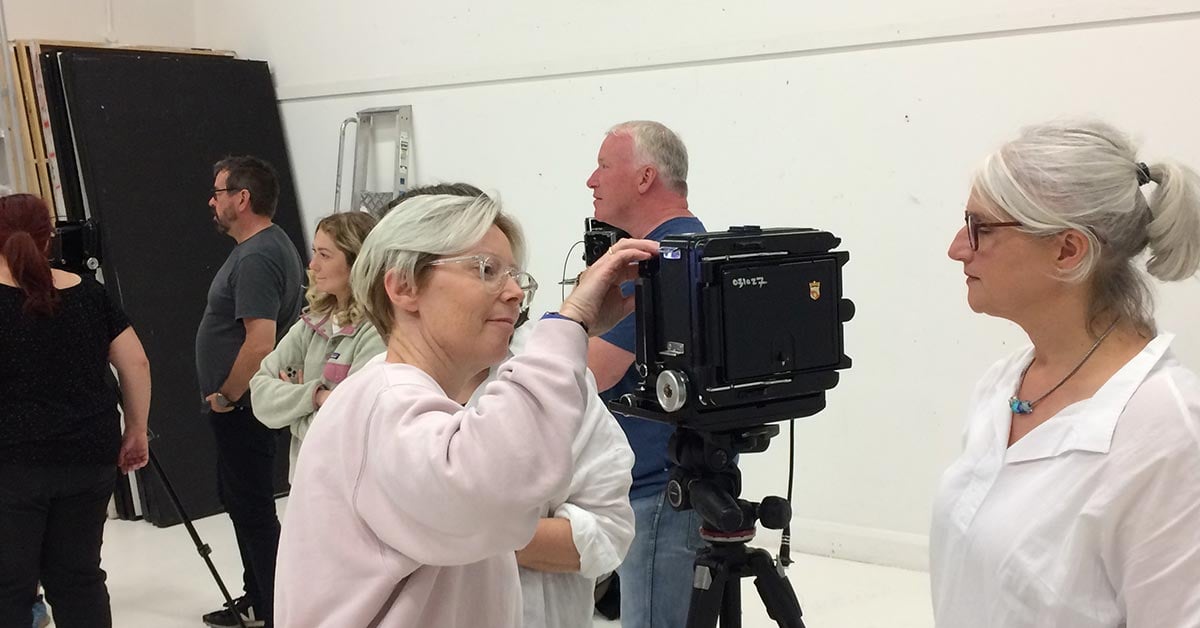 Students gather for workshops at Falmouth’s Institute of Photography